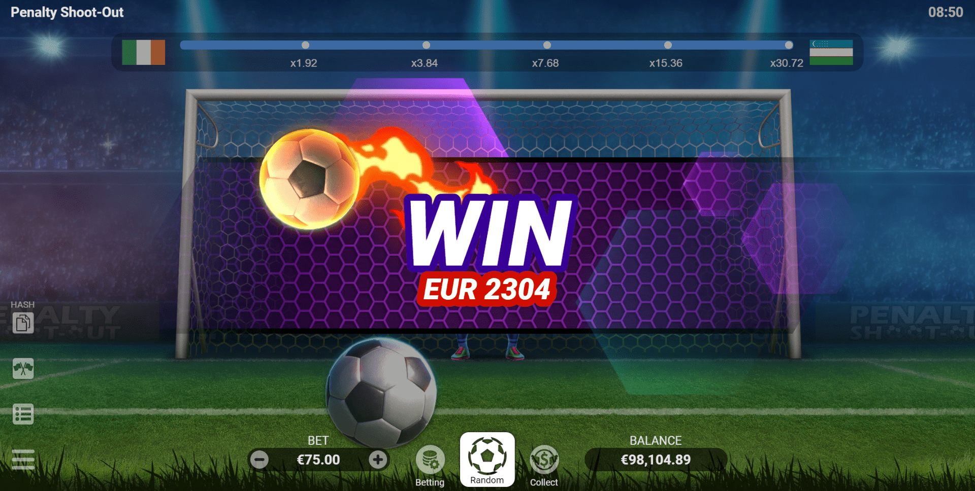Jeu Penalty Shoot Out
