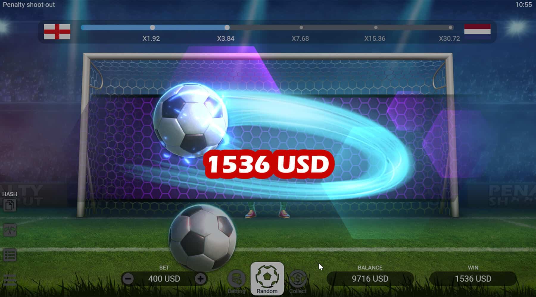 Machine à sous Penalty Shoot Out