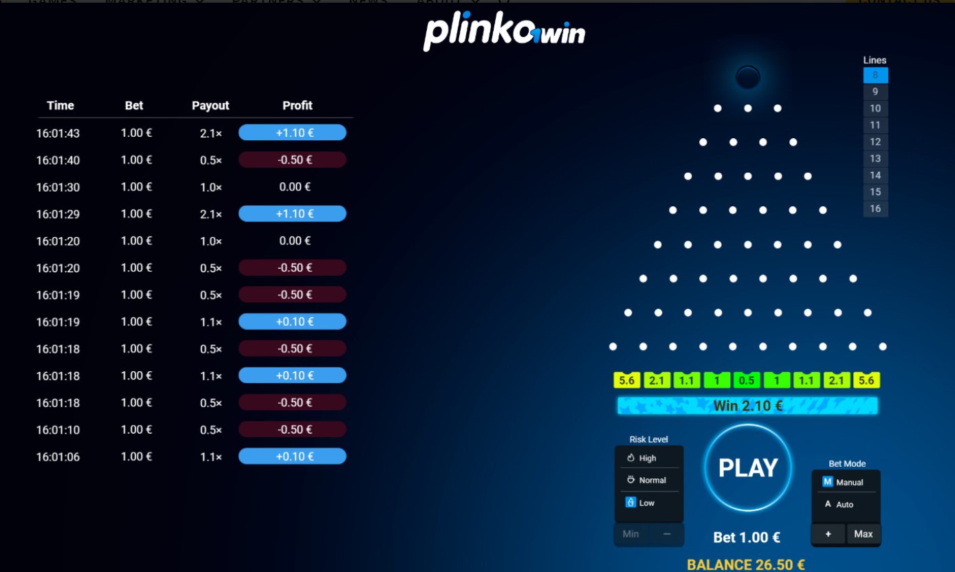 casino plinko