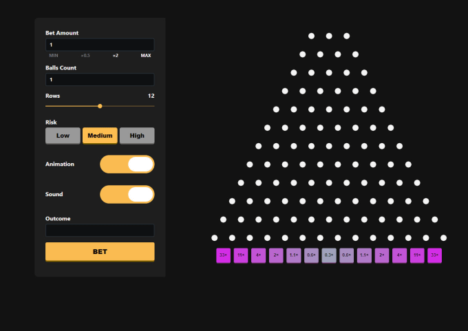 jeu plinko