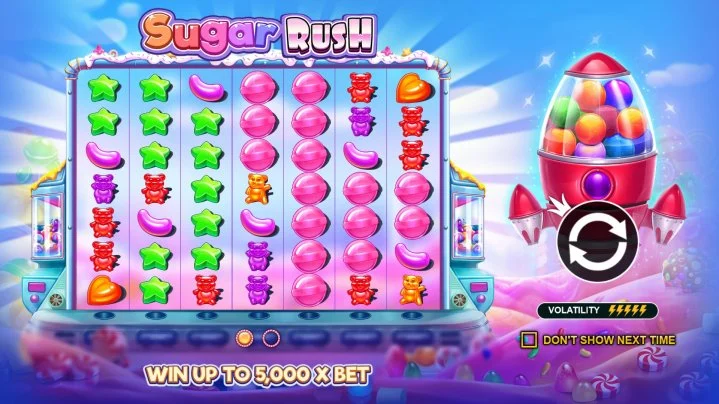 machine à sous sugar rush